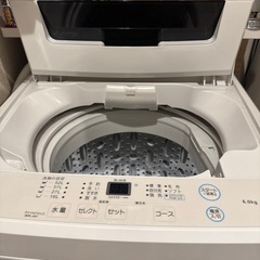 【無料】洗濯機6.0kg動作OK 早めに引き取れる方優先の画像