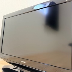 東芝テレビ REGZA 32インチ 32RE1 リモコン付　B-CASカード付の画像