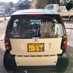 平成16年2月・スマートフォーツークーペ・軽。車検令和8年7月25日まで。セミオートマチックの画像