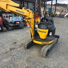 コマツ KOMATSU ミニユンボ PC 08UU-1F 457時間 ディーゼル 1トンクラス の画像
