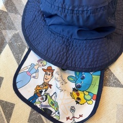 ディズニーストア　トイストーリー　日除け付き帽子　の画像