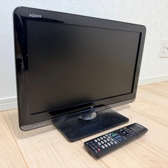 シャープテレビ 19インチ LC-19K3　リモコン付の画像