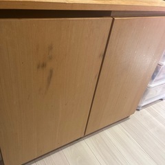 【期間限定】無印良品 食器棚｜3月中に引き取りに来られる方限定の画像