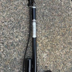 サギサカ サイクルポンプ 33328 ブラック　自転車用空気入れ　中古品の画像
