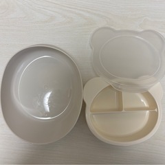 リッチェル　哺乳瓶消毒ケース　未使用離乳食食器の画像