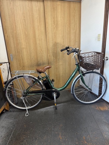 中古車　電動自転車　Panasonic　ビビL(軽量モデル)　26インチ　美品