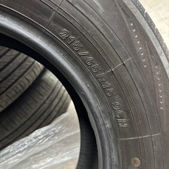 215 65 15  夏タイヤ   4本の画像