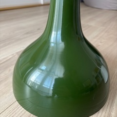 ※ジャンク品※ 無印良品 ペンダントライトアルミ S グリーン 廃盤カラーの画像