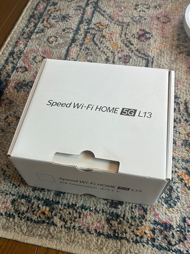 5GルーターSpeed Wi-Fi HOME 5G L13