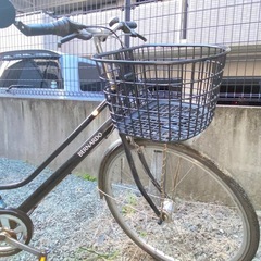 自転車 27インチ ノーパンクタイヤの画像