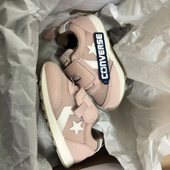 【新品同様】コンバース キッズ 14cm 一度試し履きのみの画像