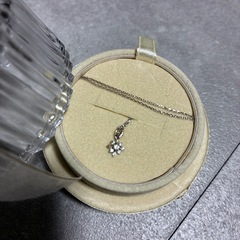 ケース付き4°Cネックレス K10の画像