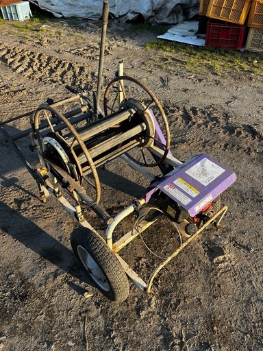 マルチ巻き取り機