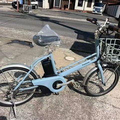 🉐603🉐バッテリー長持ち🉐🉐 パナソニック20インチ電動自転車🈹現車確認🉑の画像