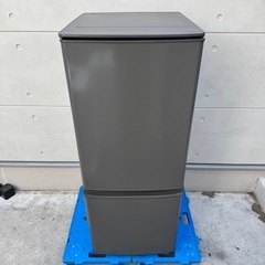 202⭐️2024年製美品★三菱電機　冷蔵庫　グレー　自動霜取り　一人暮らしの画像