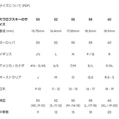 未使用スワロフスキー指輪9~10号の画像