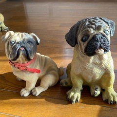 パグの置物🐶の画像