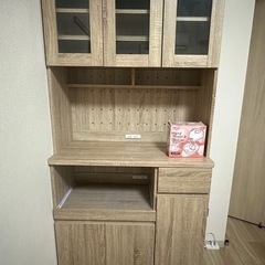 食器棚　幅90センチの画像