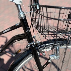 ブラッキー・シンプル・ママチャリ(27㌅)お届け出来ます。お引き取りでも大丈夫。の画像