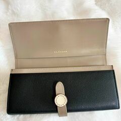 CLATHAS クレイサス 長財布 ブラン ブラック レディースの画像