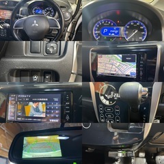 ekカスタム　平成25年5.8万キロ　660G 4WD 車検令和8年12月　Bluetooth対応ナビ　フルセグTV バックカメラ　エンスタ　スマートキー　プッシュスタート　シートヒーター　etc HIDライトの画像