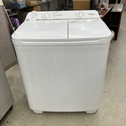 ⭐︎値下げ⭐︎坂2603-643 Panasonic 2槽式洗濯機 NA-W50B1 2024年製 5.0kg 動作確認済み キズ汚れ有り
