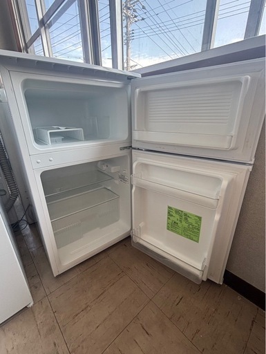 comfee ノンフロン冷凍冷蔵庫 RCT90WH/E 2023年製