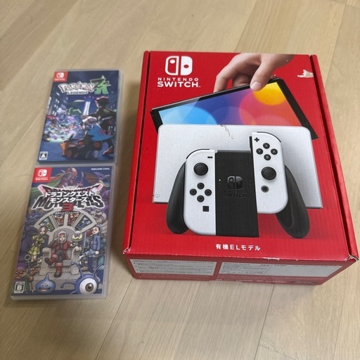 Switch 有機ELモデル　ソフト付き