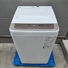 275⭐️2022年製美品★パナソニック　洗濯機　7KG 大型　一人暮らしの画像