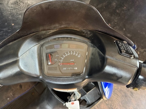★支払総額3.8万円★激安原付続々入荷中！ とにかく安い！ スズキ アドレス110 青 CF11A 車格大きい小型！ ２ストのためオイル注ぎ足すだけ！ フロントディスクブレーキ！