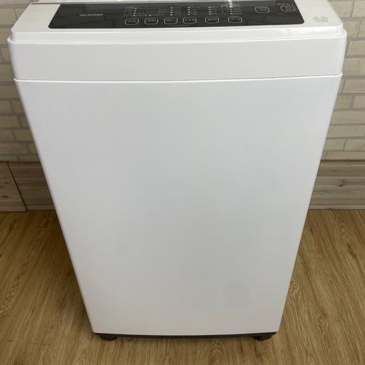 ◆分解洗浄済み◆アイリスオーヤマ 全自動洗濯機 6.0kg IAW-T602E 2020年製