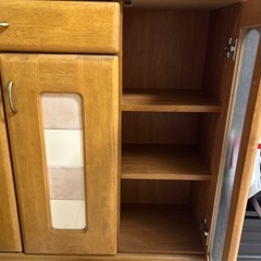 アンティーク調　収納棚の画像