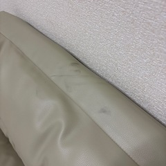 【最終値下げ】オーエスジェイ(OSJ) 座椅子 リクライニング ハイバック 座椅子ソファー 2人掛け 折りたたみ座椅子 幅228 ベッドになる可能 クリームの画像