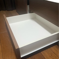 ニトリ 収納付きベッド シングルの画像