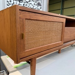 ✴︎オーク突板製ローボード✴︎ ANV001LB180MBR(Living in Comfort). NITORIの画像