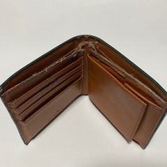 【MURA 二つ折り財布 】グリーンの画像