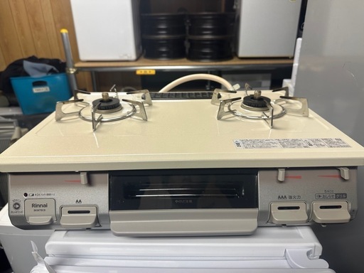 都市ガス 2022年製 Rinnai ガスコンロ RT67JH BKM78CBR