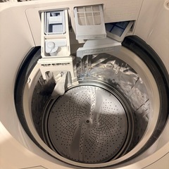 SHARP ES-TX8A 縦型洗濯乾燥機の画像