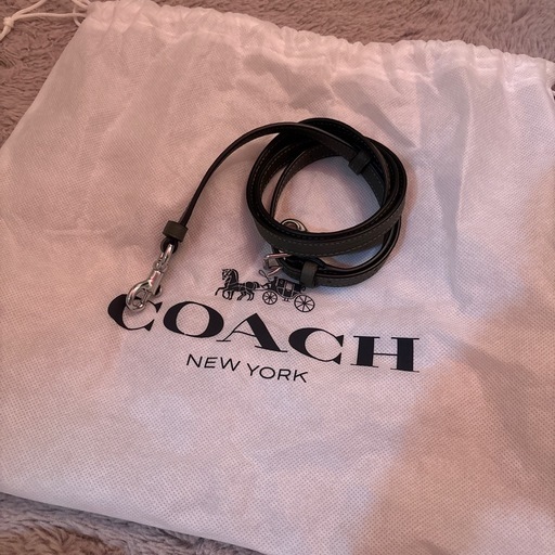 COACH レザートート 2WAY ショルダー付き 