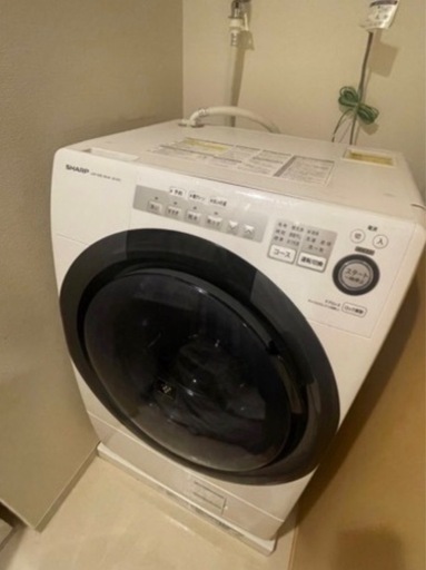 SHARP ES-S7C ドラム式電気洗濯付き乾燥機