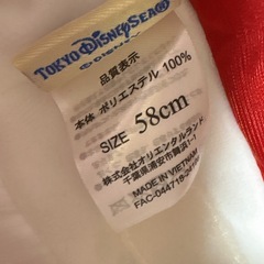 ディズニーシー ダッフィー クリスマス 帽子の画像