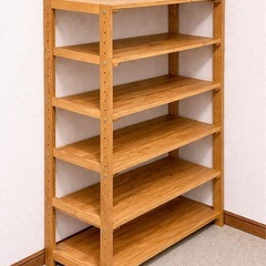 【受け渡し予定者あり】家具まとめてお譲りします（ダイニングテーブル・椅子4脚・棚など）の画像