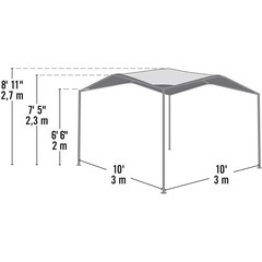 新品未使用　コストコ キャノピーガゼボの画像