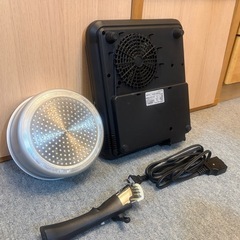 IH クッキングヒーター・取手の取れる鍋セットの画像