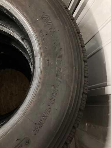 横浜タイヤ。夏タイヤ225／80R17.5 123/122L 2025年産　6本　