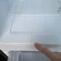 Hisenseハイセンス・2ドア冷凍冷蔵庫150L【HR-D15CB】2019年製・動作品の画像