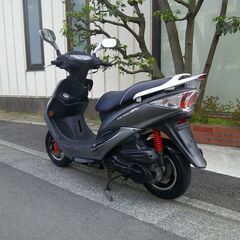 キムコ　V-LINC125SRc　実働中古車　バッテリーフル充電済み　シート新品張替え済み　オイル交換後(無料)引き渡しの画像