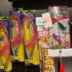 餌木、釣具の画像