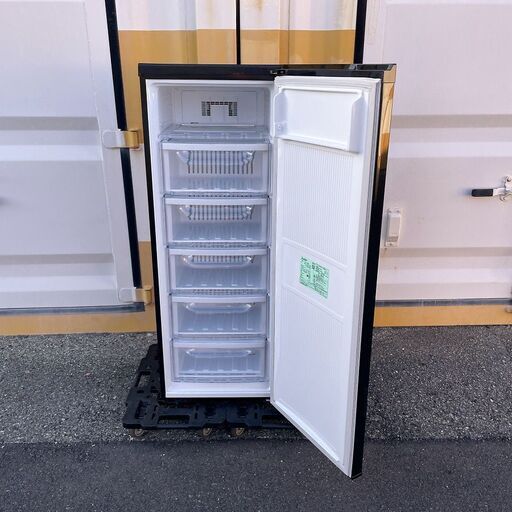 〓〓 売約済〆受付終了 〓〓三菱 144L 冷凍庫 自動霜取り MF-U14D-B ブラック MITSUBISHI 冷凍ストッカー 2