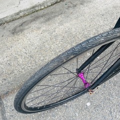 『ＳＡＬＥ　３０％』　クロスバイク　フジ　3x8変速　フレーム　アルミ　　黒　配達可能の画像